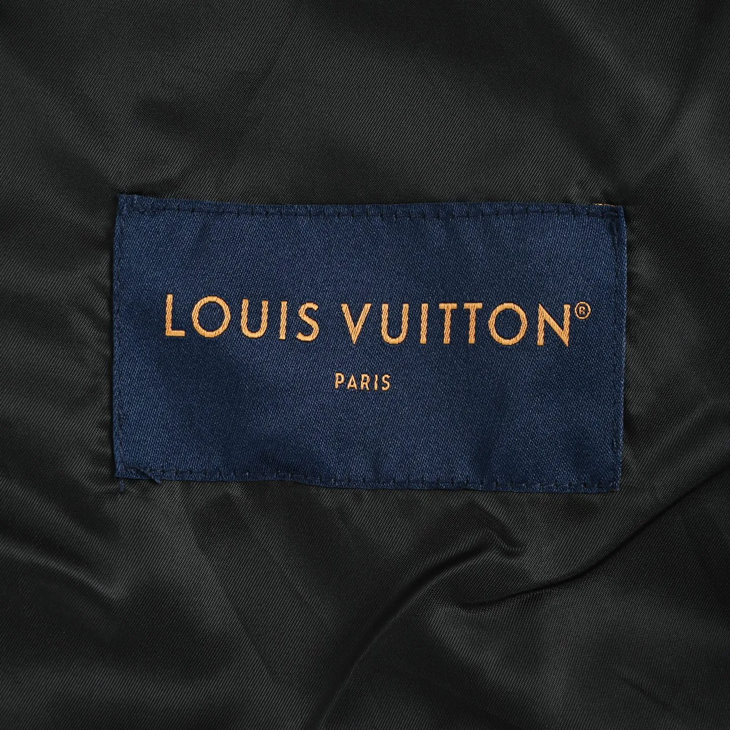 Louis Vuitton/Louis Vuitton embroidered lettering baseball jacket